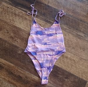Urban Outfitters one piece sunset swimsuit